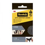 CENTRALE BRICO 2 rubans agrippant adhésifs noir SCOTCH L.100 x l.25 mm