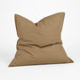 Voir la diapositive 5 : CONCEPT USINE Pouf rectangulaire d'extérieur XXL 180x140cm taupe MOKU