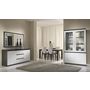 Voir la diapositive 3 : Buffet L165cm, 2 portes 3 tiroirs GENOVA, bicolore