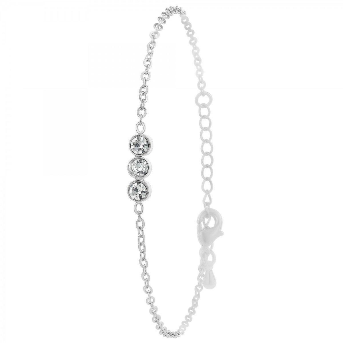 SC CRYSTAL Bracelet SC Crystal orné de Zirconium