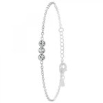 SC CRYSTAL Bracelet SC Crystal orné de Zirconium