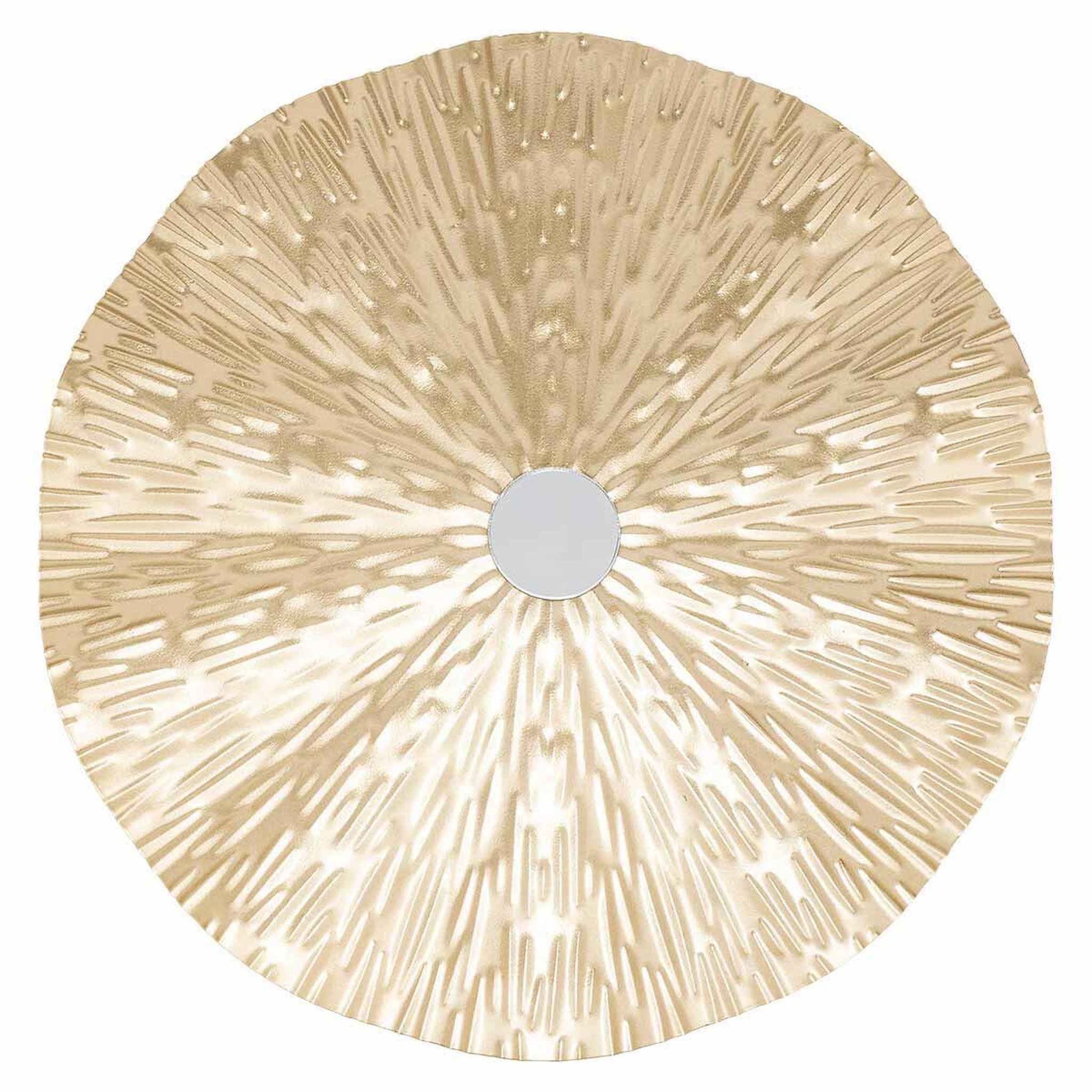 Voir la diapositive 2 : ATMOSPHERA Lot de 3 décorations murales  leslie  33cm or