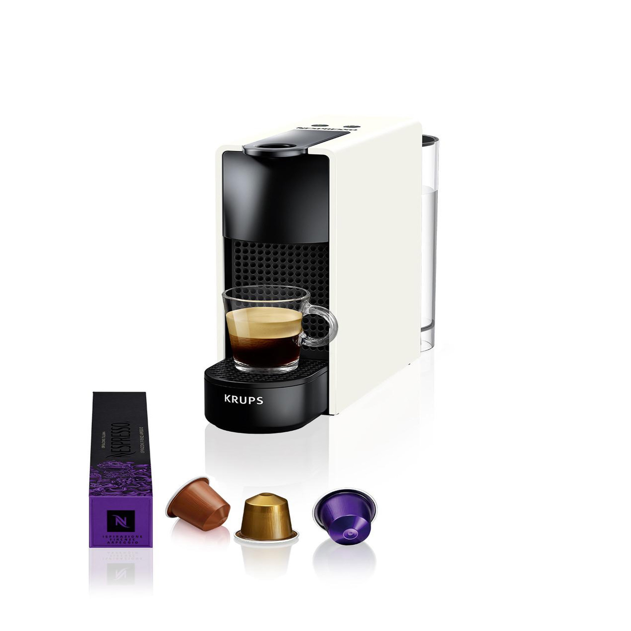 Voir la diapositive 2 : KRUPS Cafetière à dosettes Krups Nespresso Essenza Mini