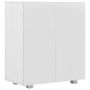 Voir la diapositive 5 : VIDAXL Buffet Blanc brillant 71 x 35 x 80 cm Bois d'ingenierie