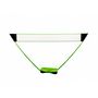 Voir la diapositive 5 : PLAY4FUN Set de Badminton complet avec filet 295 x 38 x 154 cm, raquettes, volants et étui de rangement
