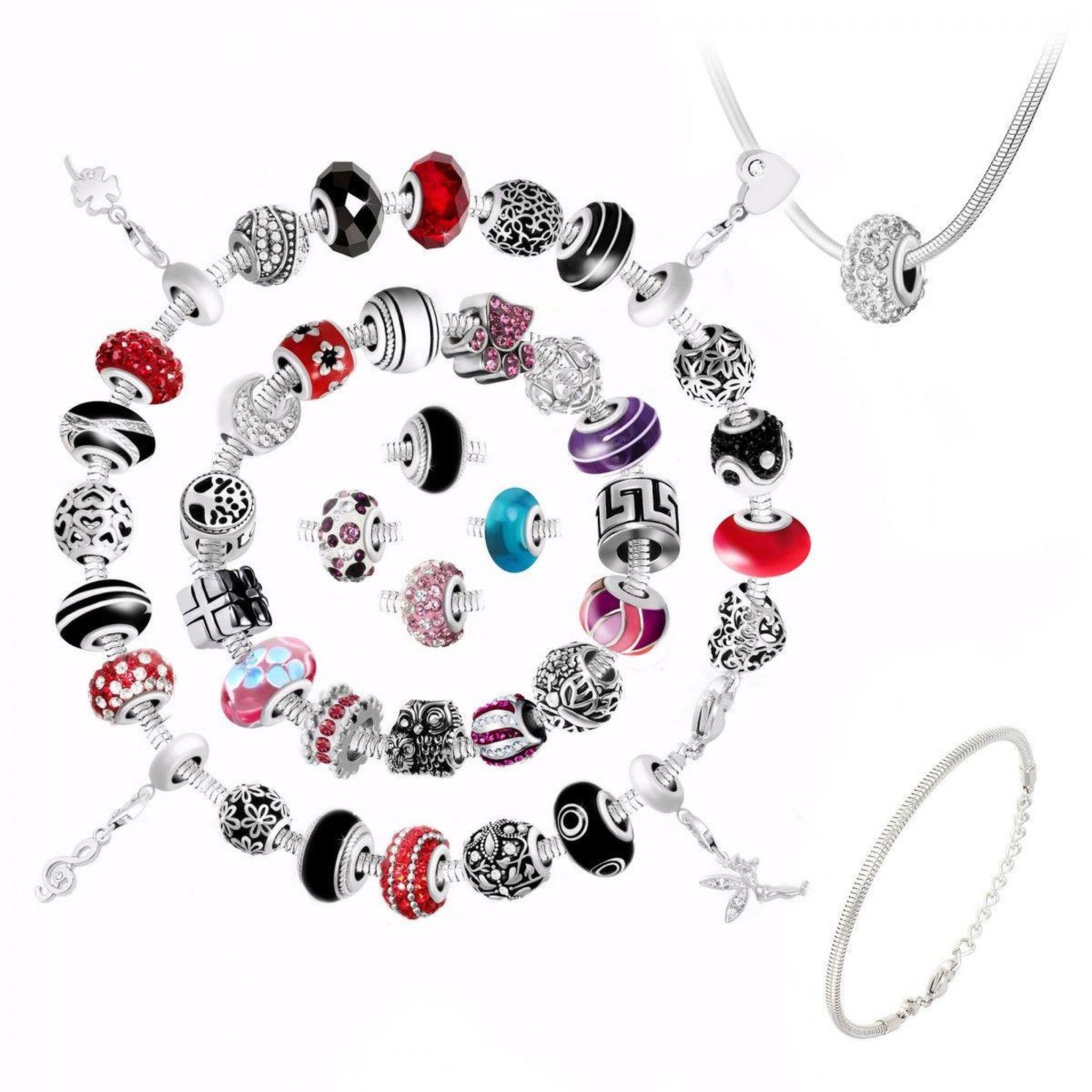 SC CRYSTAL Box mensuelle SC Crystal - Kit création de bijoux charms