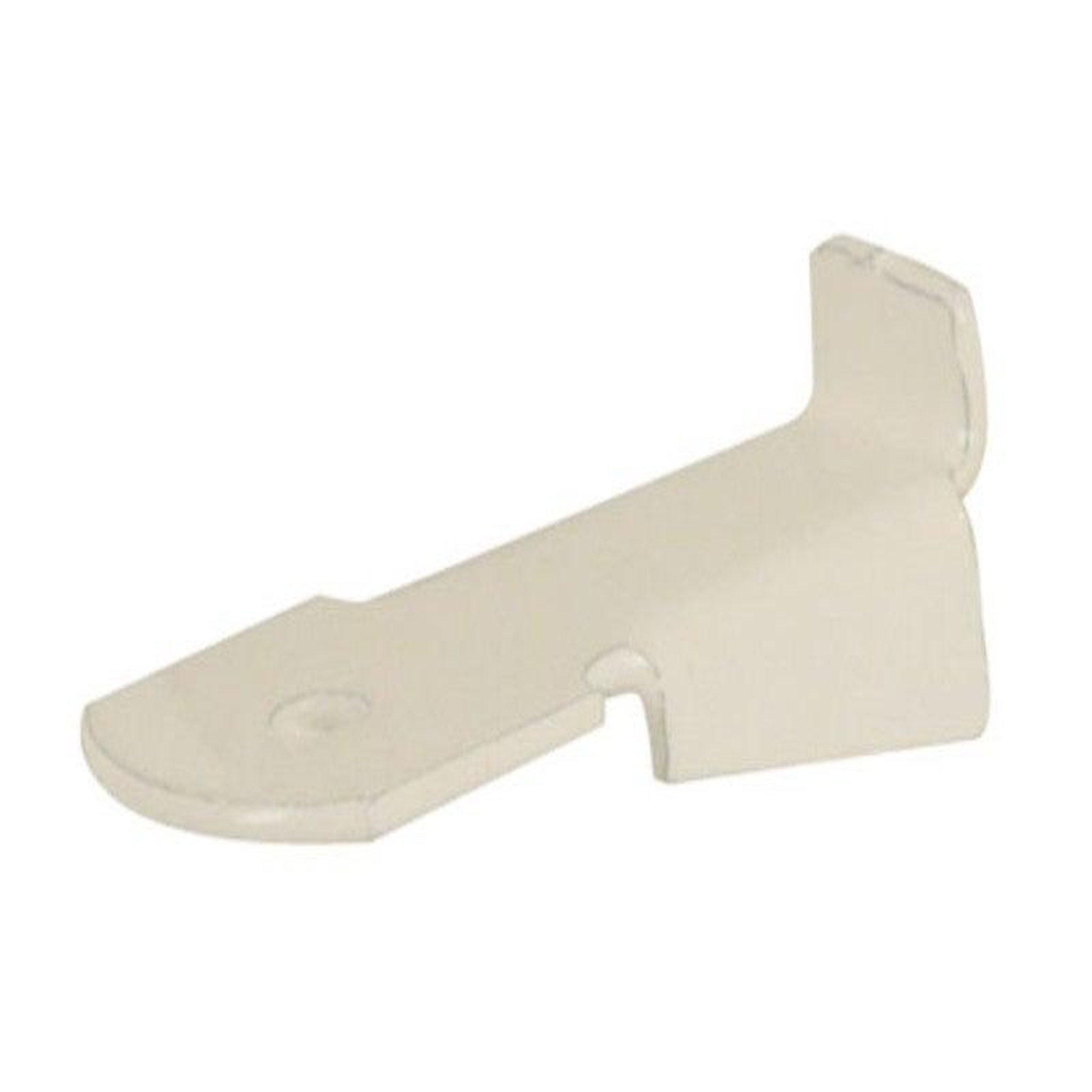 CIME Lot de 20 taquets pour crémaillère, acier blanc