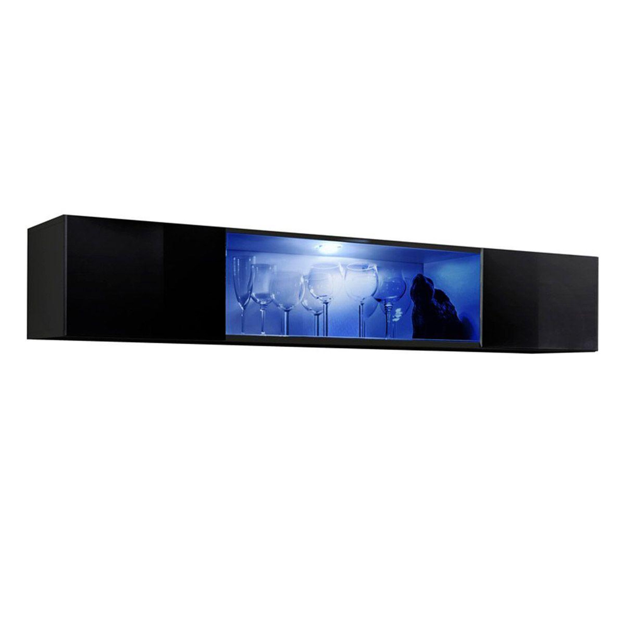 Paris Prix Bloc mural design led  fly i3  160cm noir