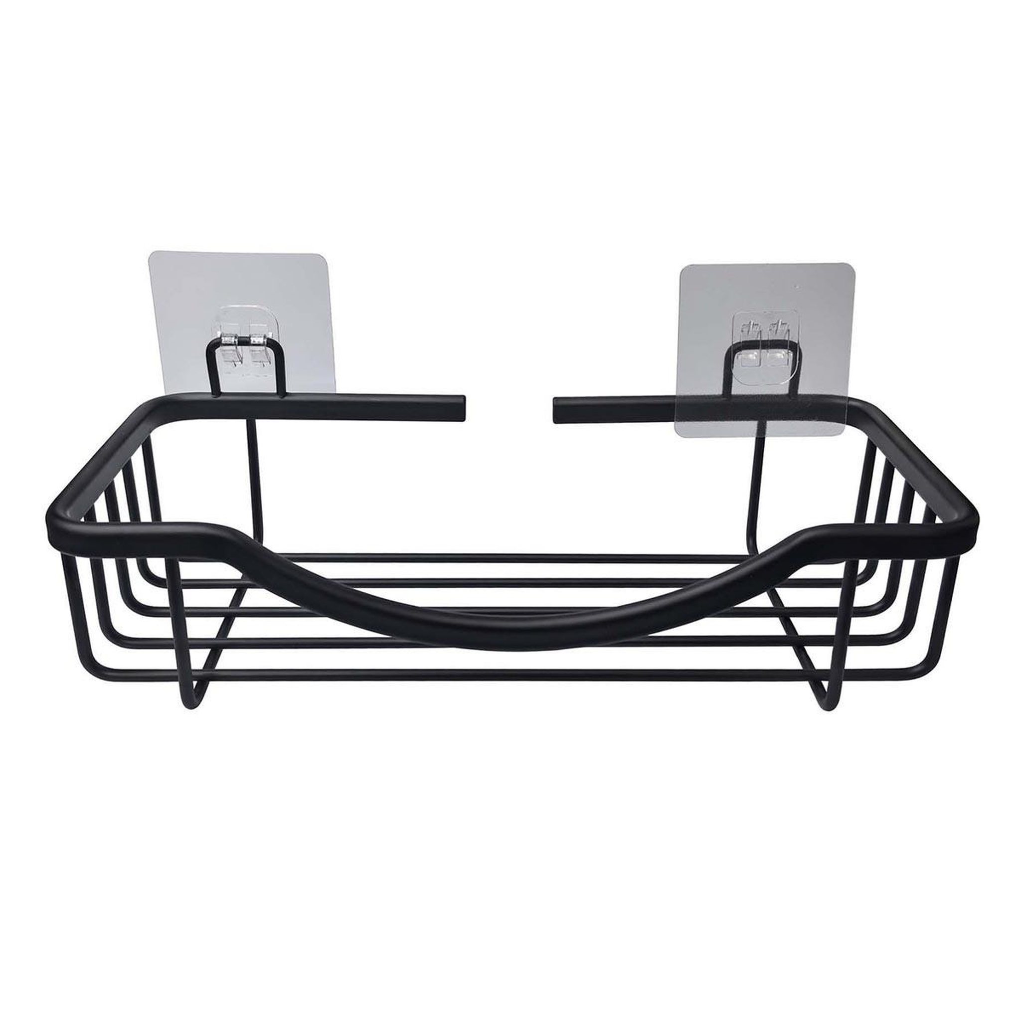 Douceur d'Intérieur Panier de Douche Adhésif  Filaire  28cm Noir