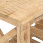 Voir la diapositive 5 : VIDAXL Meuble TV 130x30x42 cm Bois de manguier brut