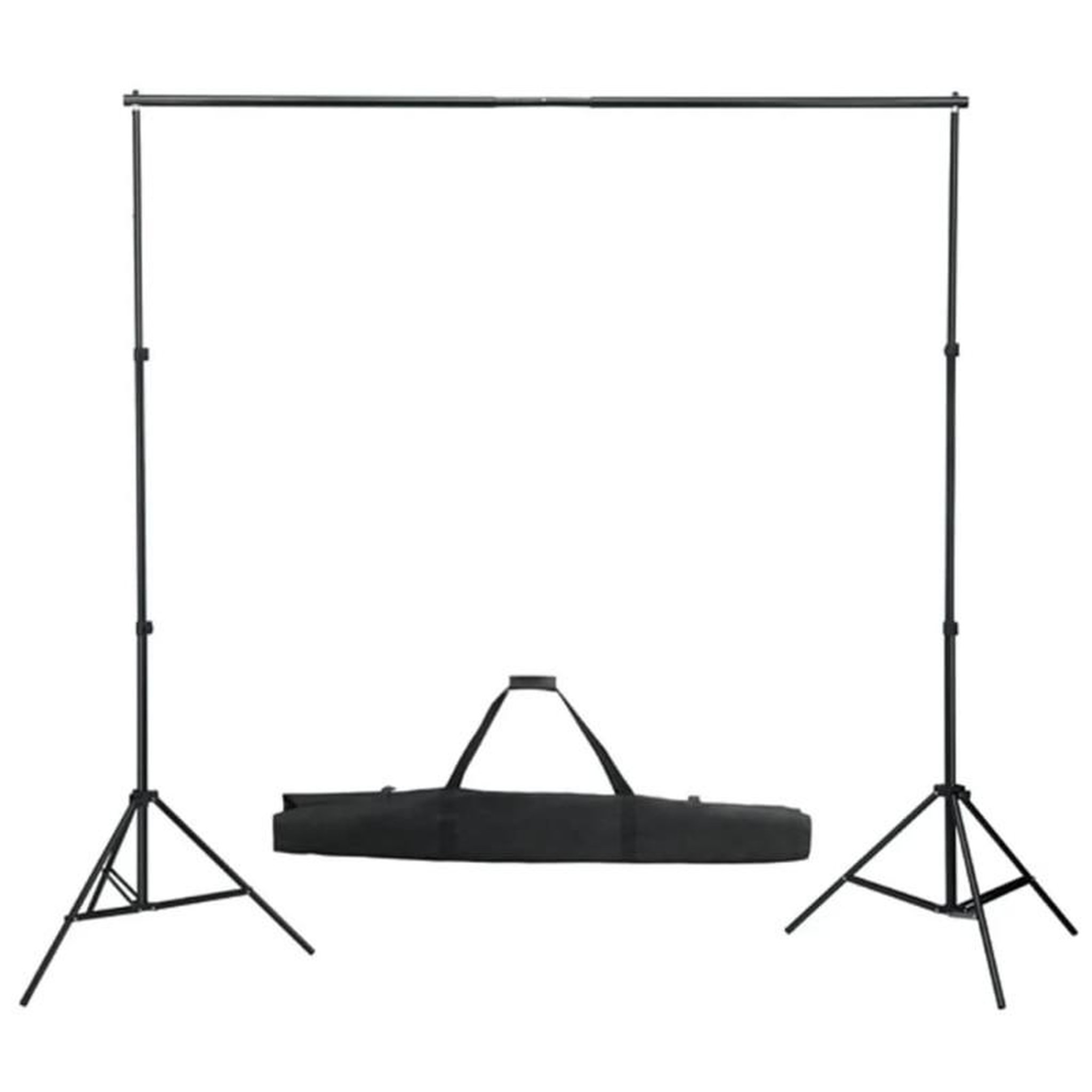 Voir la diapositive 6 : VIDAXL Kit de studio photo avec eclairage et toile de fond