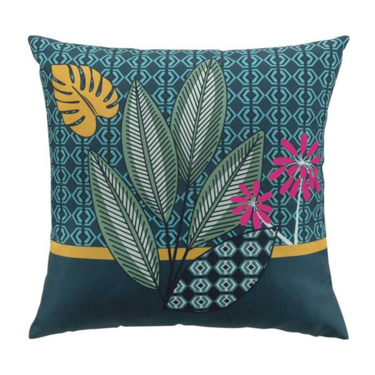 Paris Prix Coussin Déco Imprimé  Lilidae  40x40cm Vert