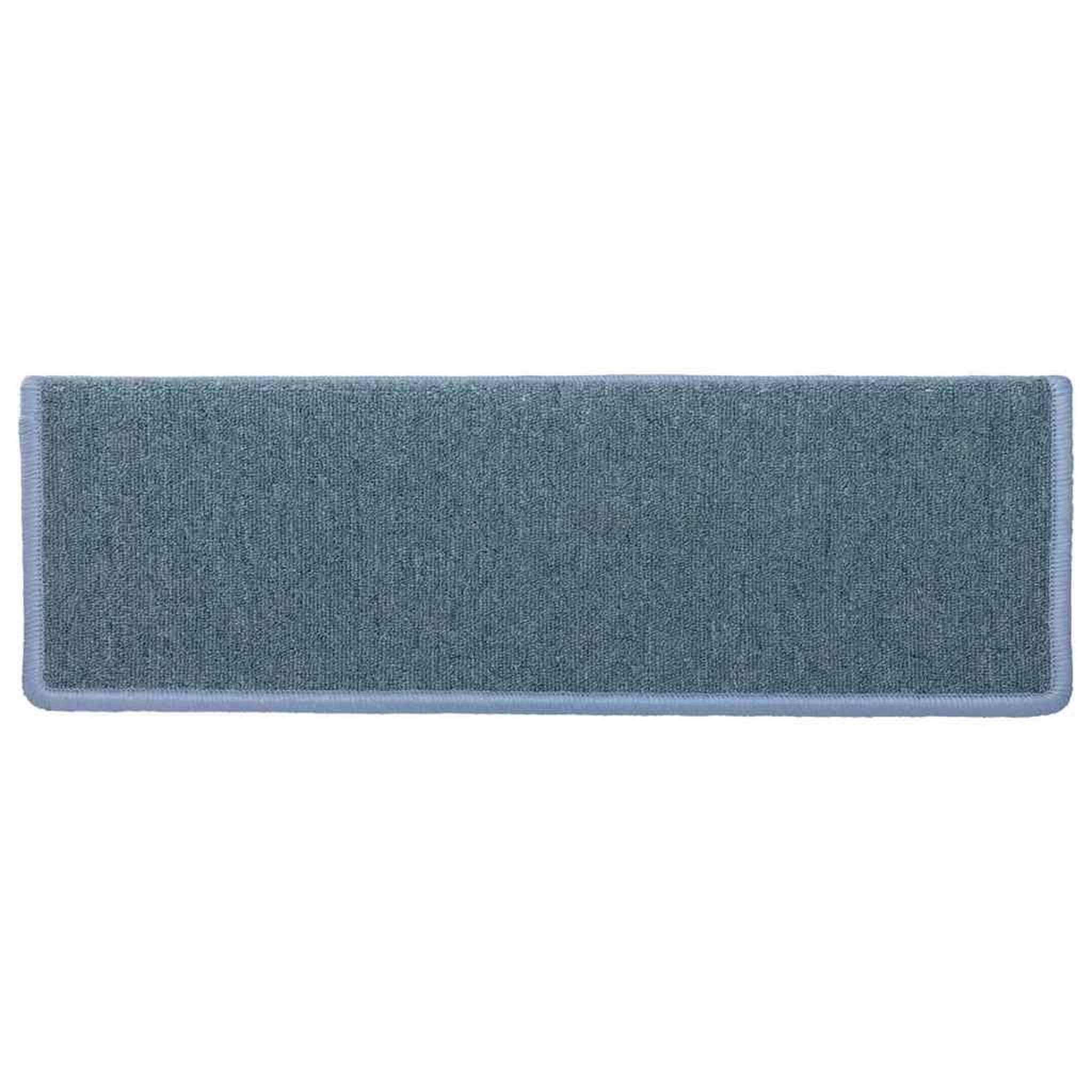 Voir la diapositive 4 : VIDAXL Tapis d'escalier 30 pcs 65x21x4 cm bleu