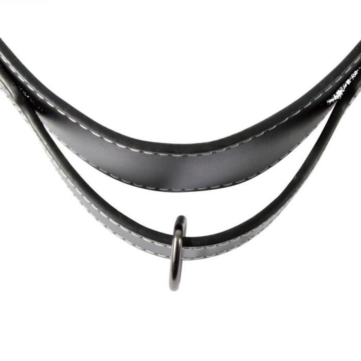 Paris Prix Collier Pour Chien 2XL  Cuir  70cm Noir