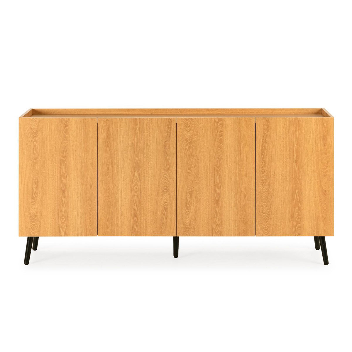 VS VENTA-STOCK Buffet Siren 4 portes Couleur Chêne