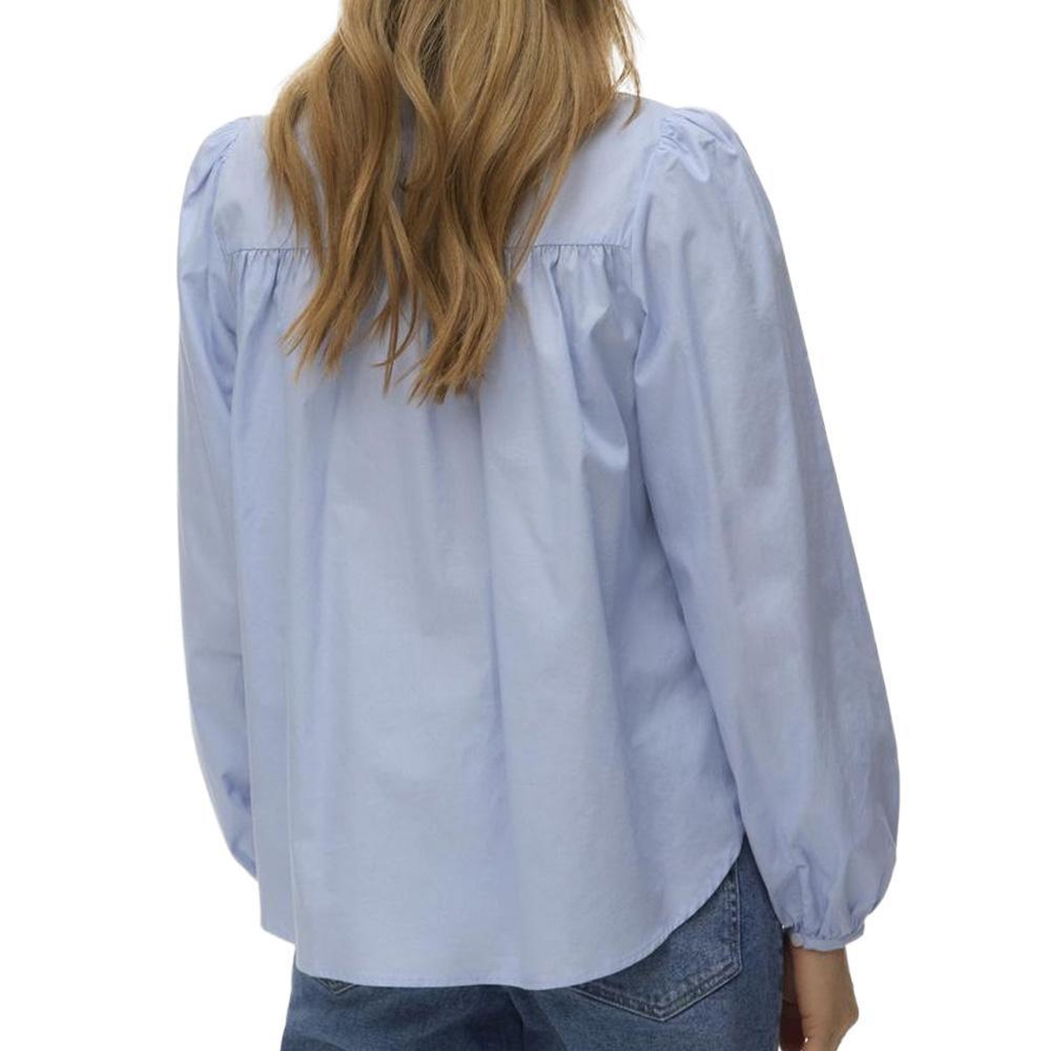 Voir la diapositive 2 : Vero Moda Blouse Bleu Femme Vero Moda Sascha