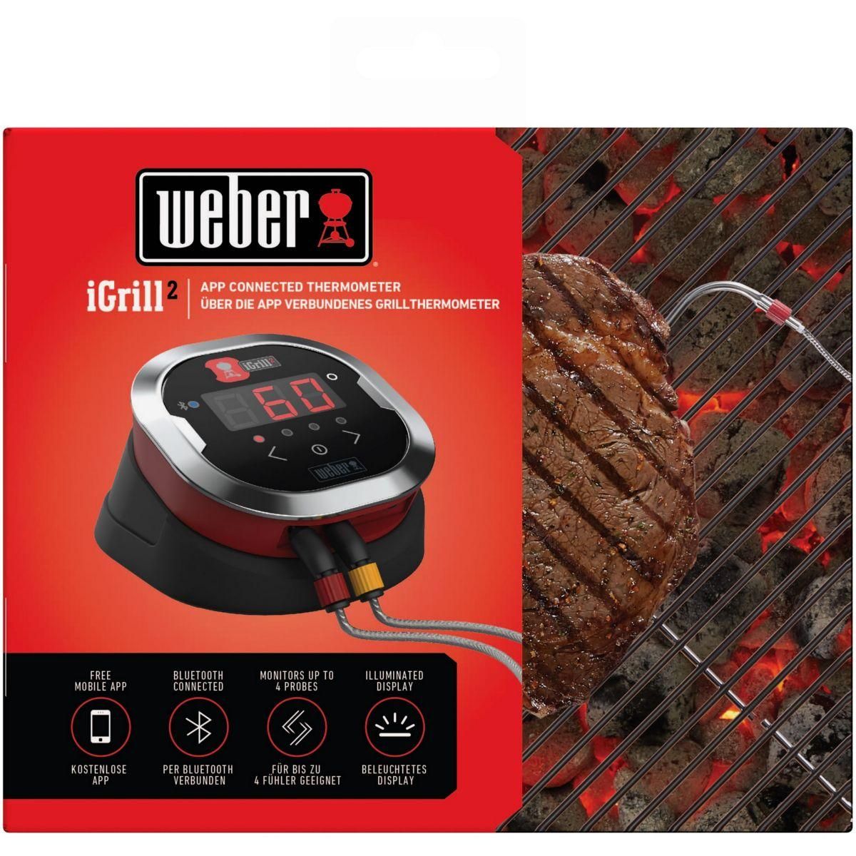Weber Thermomètre de cuisson IGrill 2
