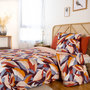 Voir la diapositive 2 : Home collection Parure housse de couette 100% microfibre 72gsm exuberance