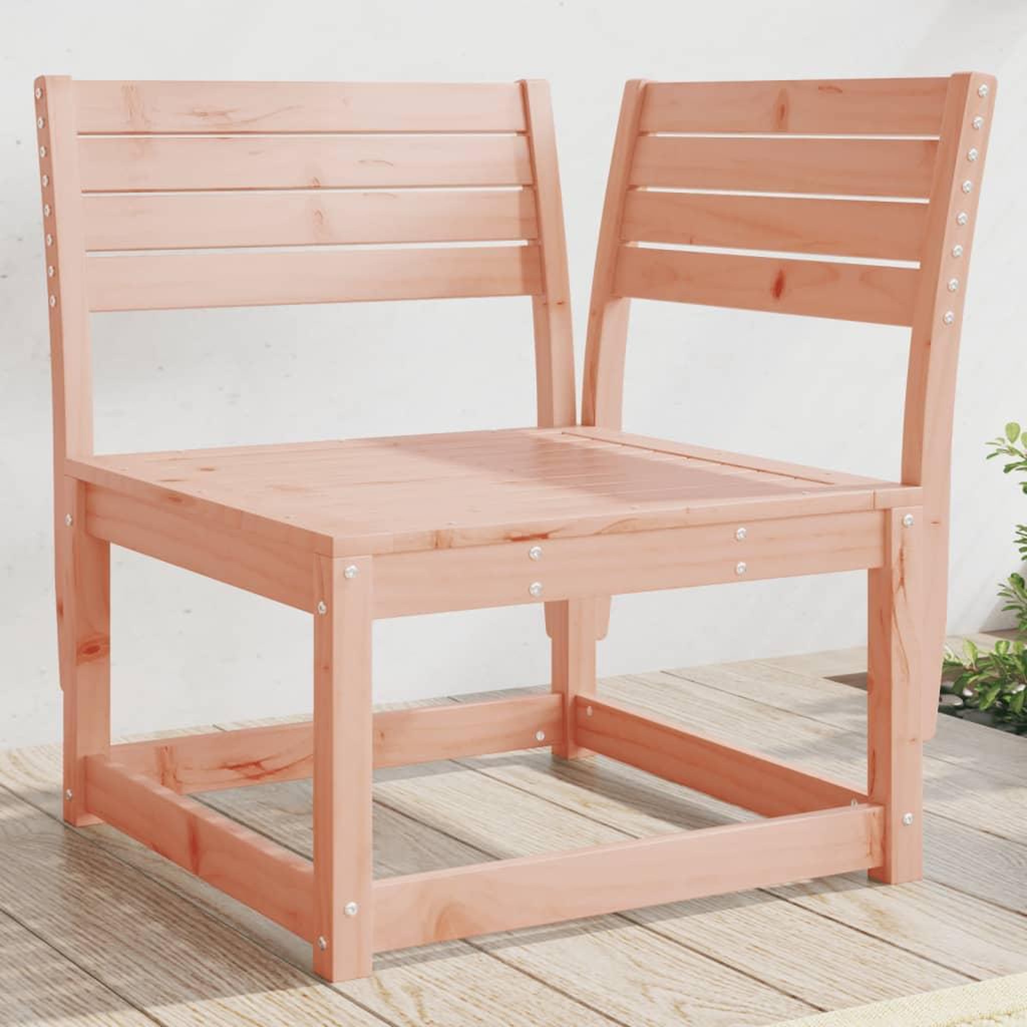 VIDAXL Canape d'angle de jardin 73x73x78 cm bois massif douglas
