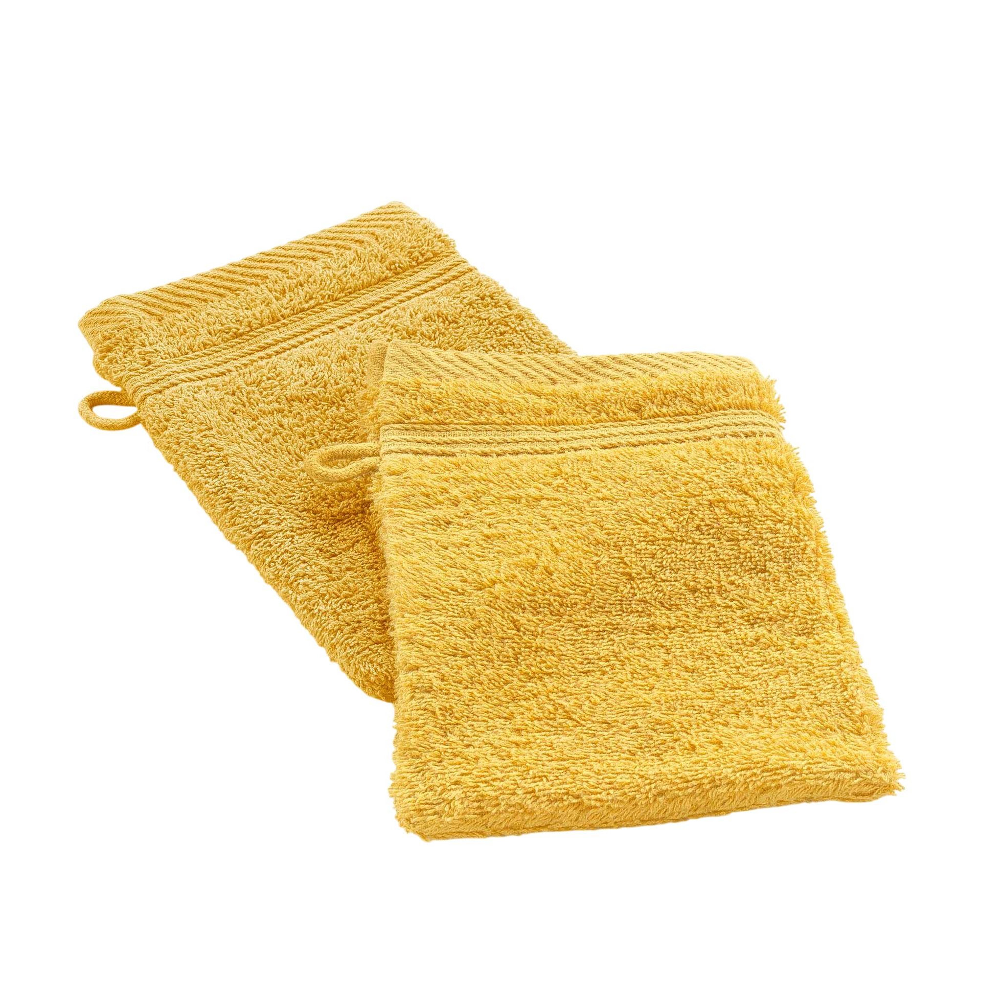 Voir la diapositive 1 : Eden Lot de 2 gants de toilette tendresse uni en coton