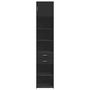 Voir la diapositive 4 : VIDAXL Armoire de rangement mince noir 45x42,5x225cm bois d'ingenierie