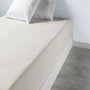 Voir la diapositive 3 : Les Ateliers du Linge Drap housse 100% coton 115g 57fils