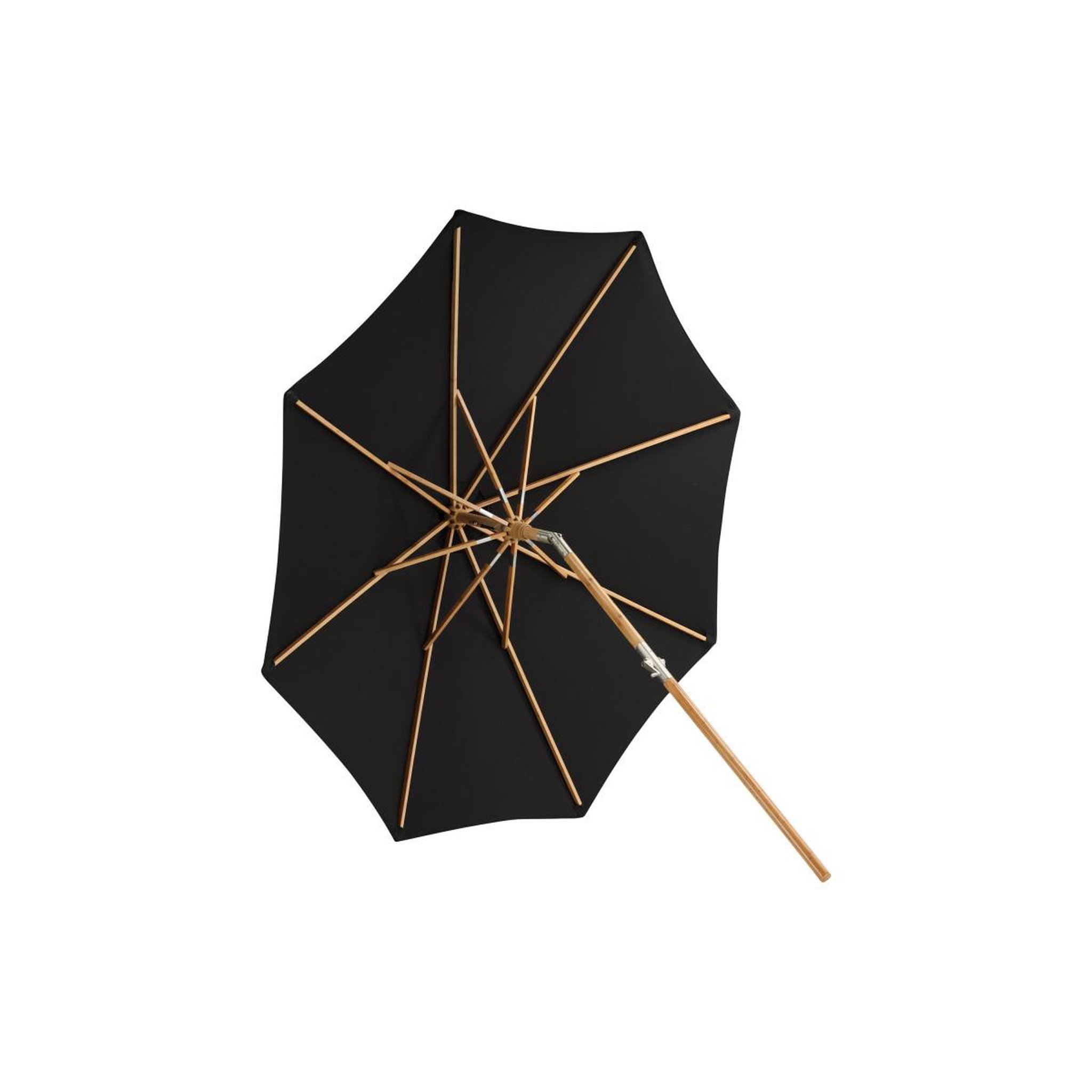 Voir la diapositive 3 : Paris Prix Parasol en Bois  Cerox  270cm Noir