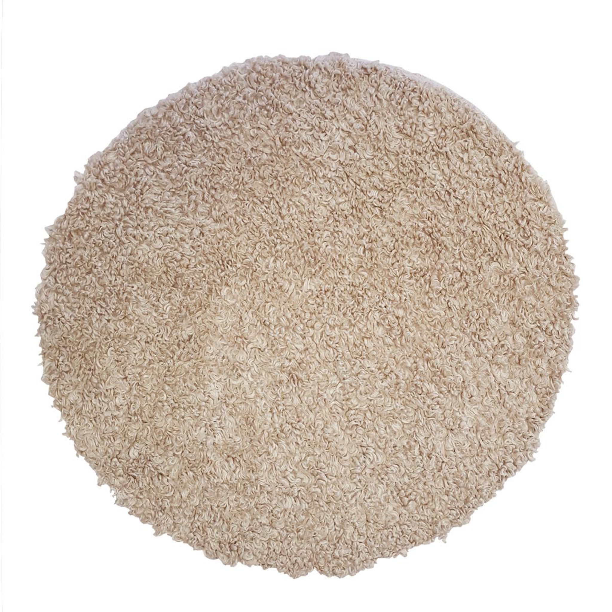 Voir la diapositive 1 : FUTURE HOME Tapis déco rond en polyester 90x90cm