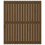 Voir la diapositive 4 : VIDAXL Tete de lit murale Marron miel 95,5x3x110 cm Bois massif de pin