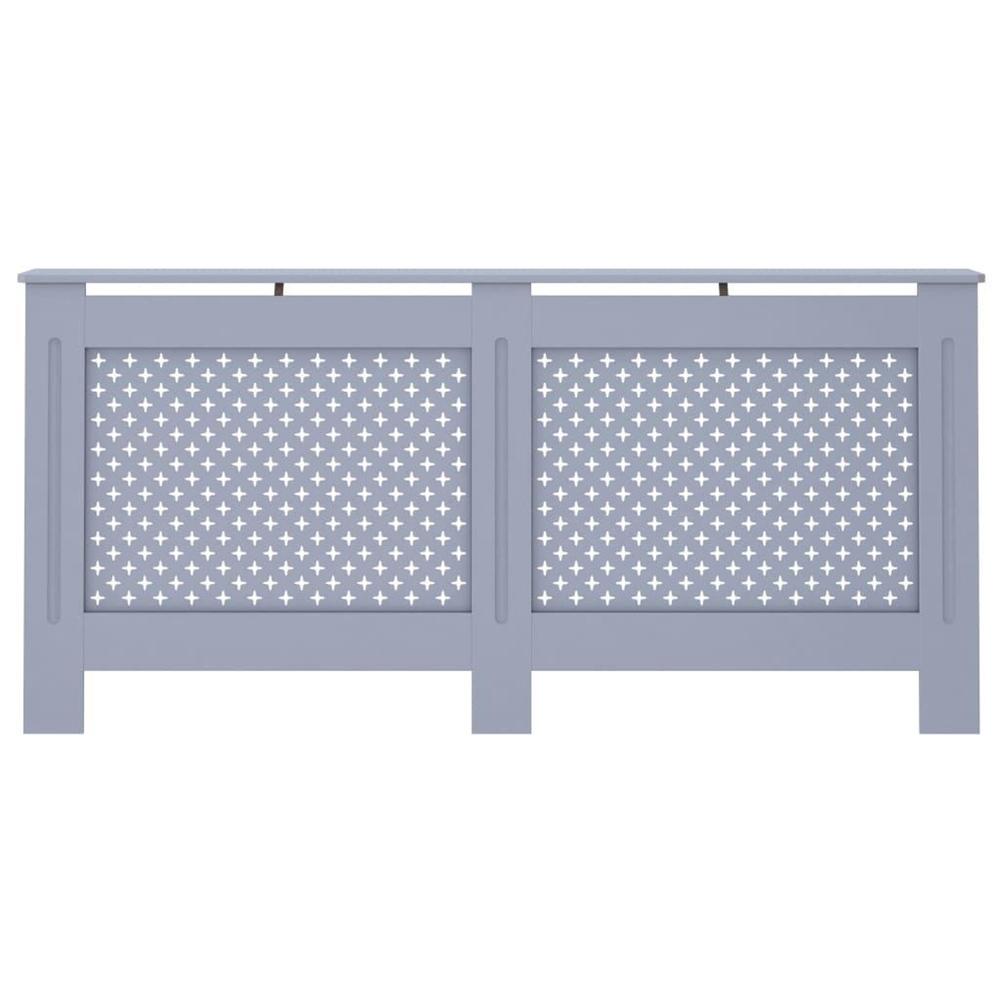 Voir la diapositive 3 : VIDAXL Cache-radiateur anthracite 172x19x81,5 cm MDF