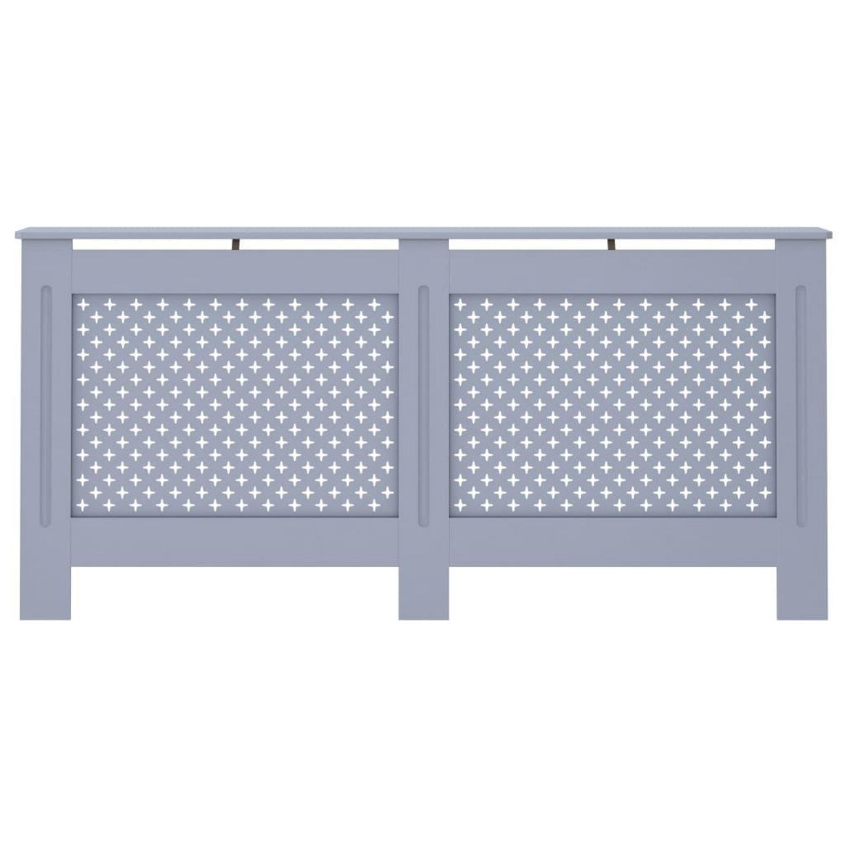 VIDAXL Cache-radiateur anthracite 172x19x81,5 cm MDF