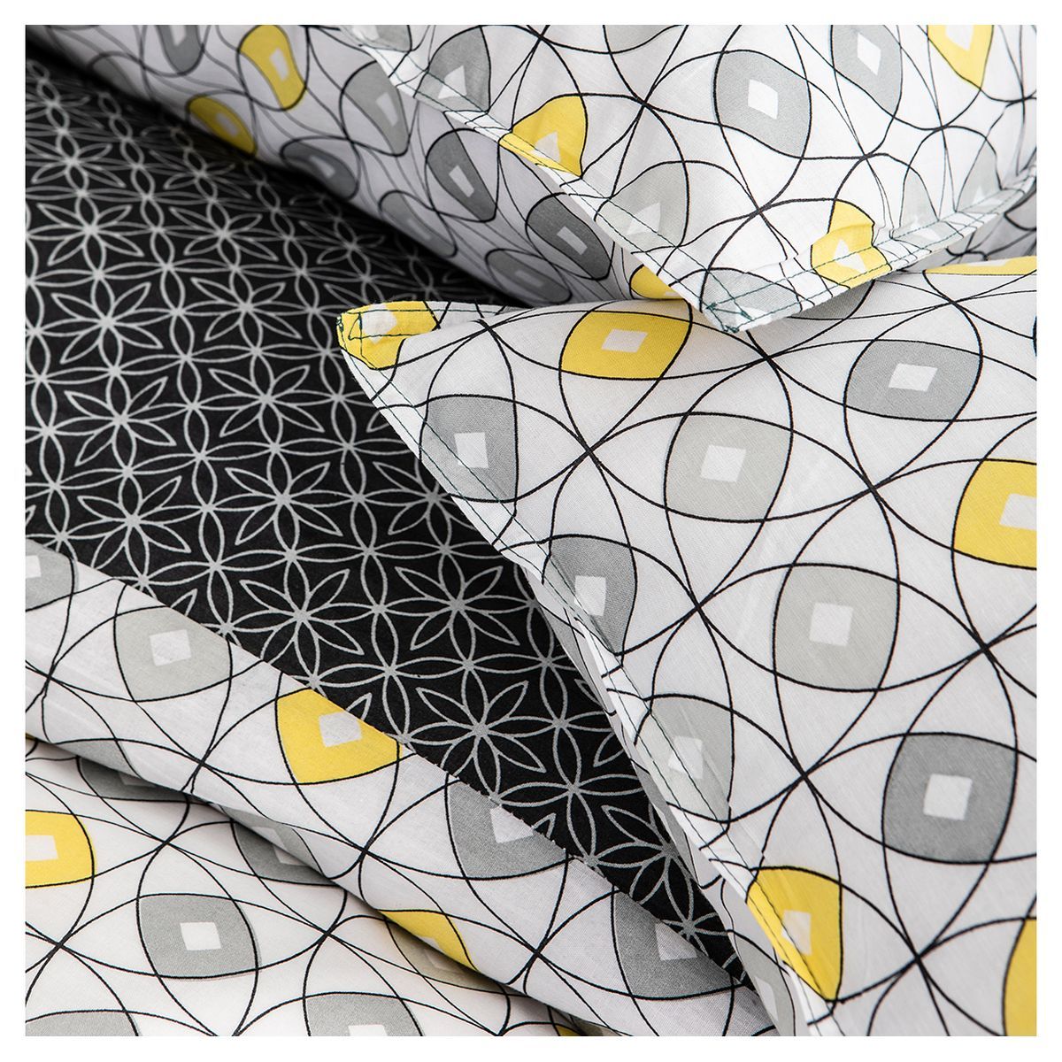 TODAY Parure housse de couette en coton 57 fils SIDONIE