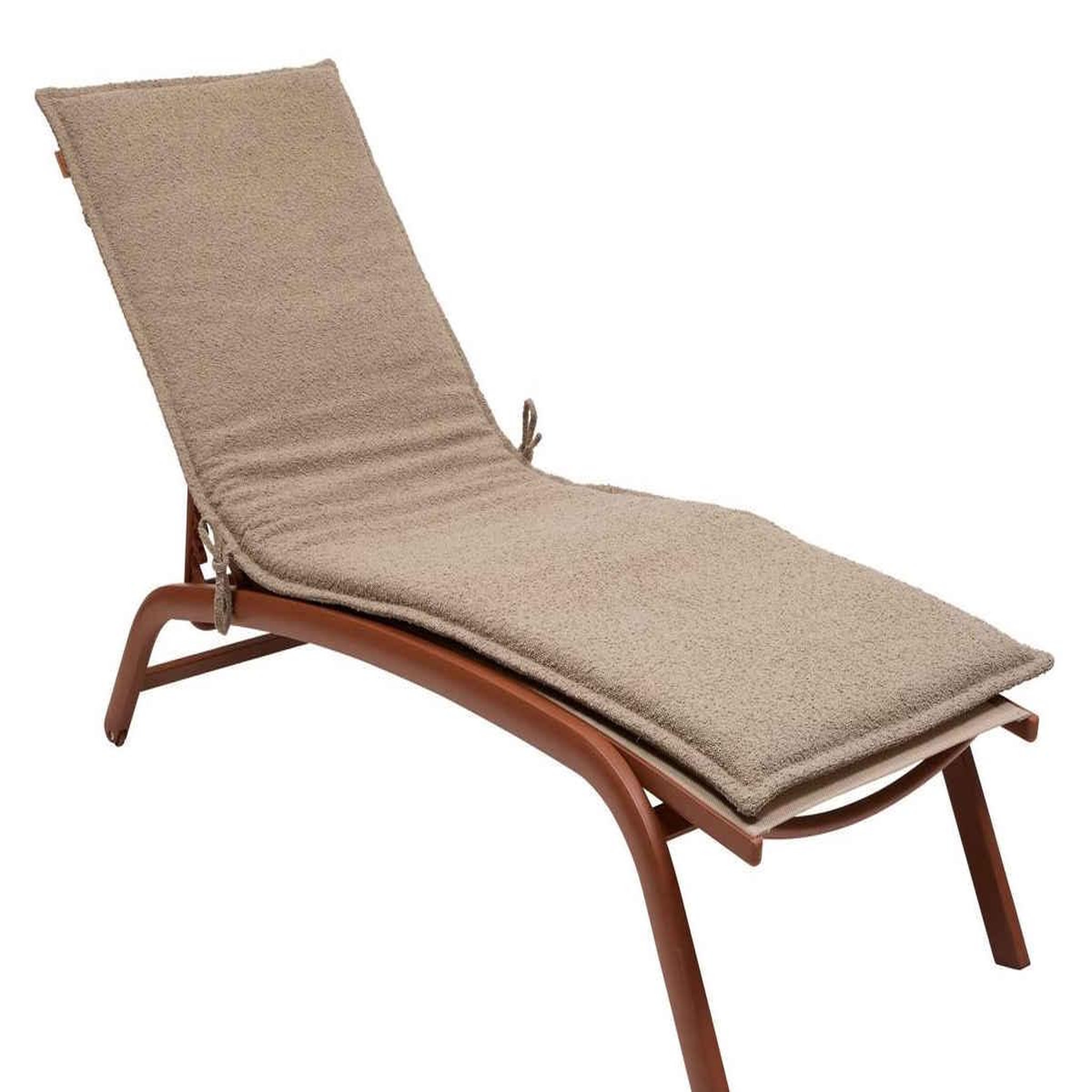 HESPERIDE Coussin pour transat 190 x 60 cm solfia café - hespéride