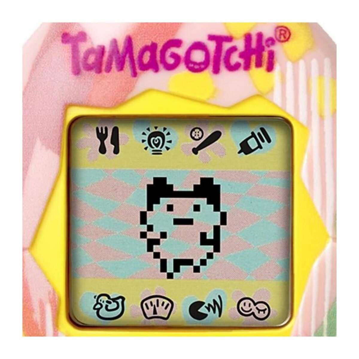 BANDAI Bandai - Tamagotchi - Tamagotchi original - Art Style - Animal électronique virtuel avec écran, 3 boutons et jeux - 42883