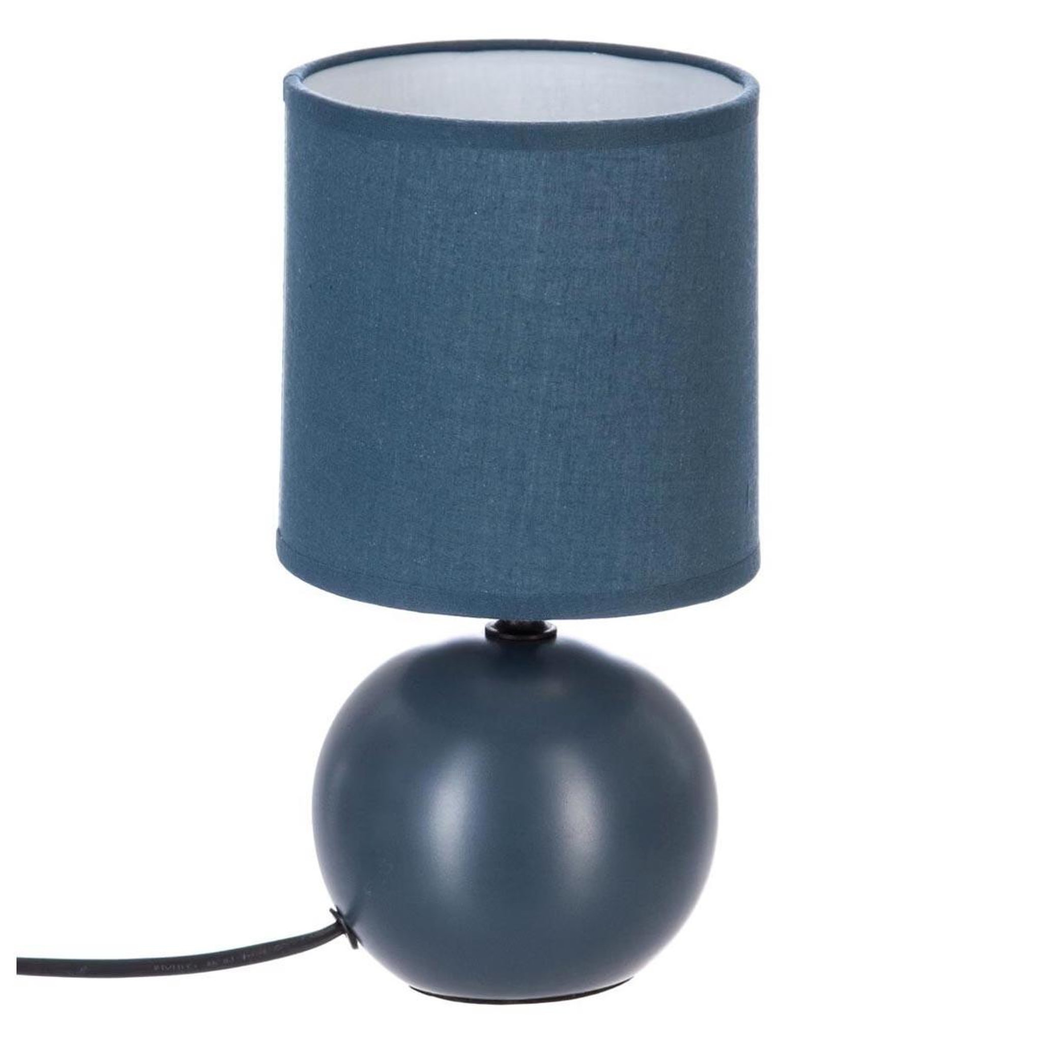 ATMOSPHERA Lampe à poser céramique  boule  25cm orage