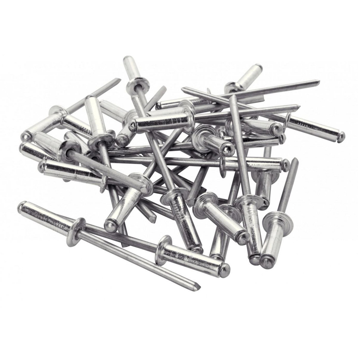 Rapid Lot de 50 rivets aluminium Diam.4 x H.12 mm RAPID