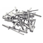 Rapid Lot de 50 rivets aluminium Diam.4 x H.12 mm RAPID