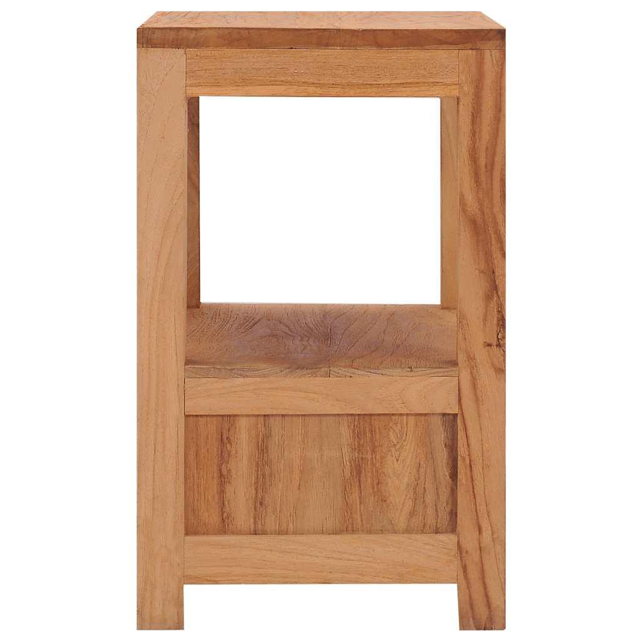 Voir la diapositive 4 : VIDAXL Table de chevet 40x30x50 cm bois de teck massif