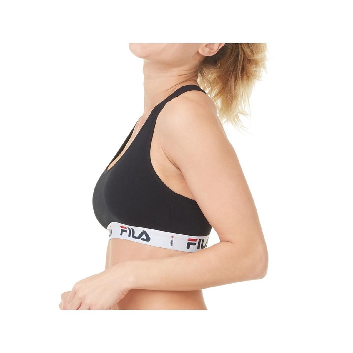 FILA Brassiere coton femme FU6042 Uni