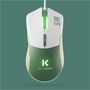 Voir la diapositive 2 : SKILLKORP Souris Gamer Filaire M5 VERTE Access