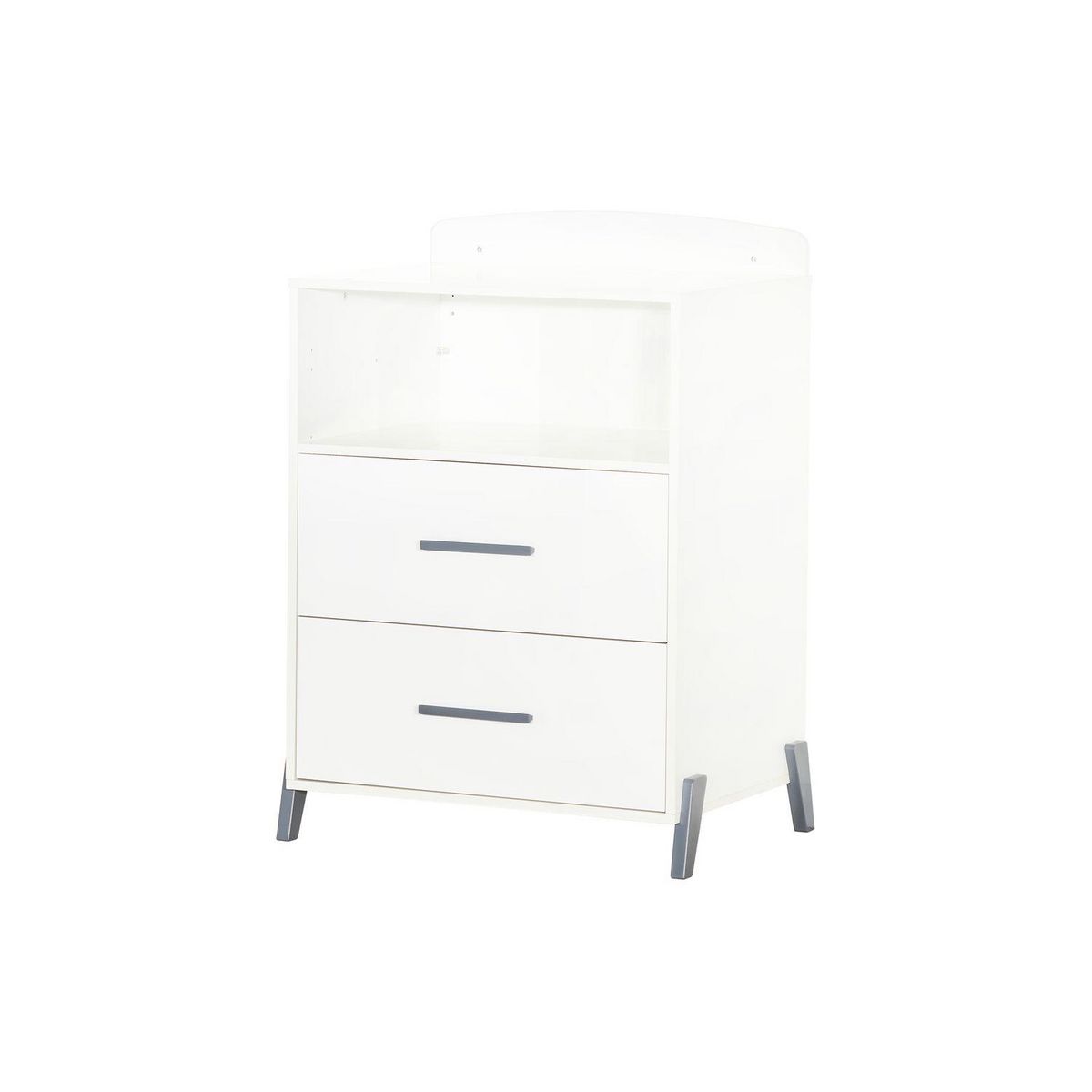 BABY PRICE  Lit bébé combiné 120x60 évolutif en 90x190cm JOY coloris gris  