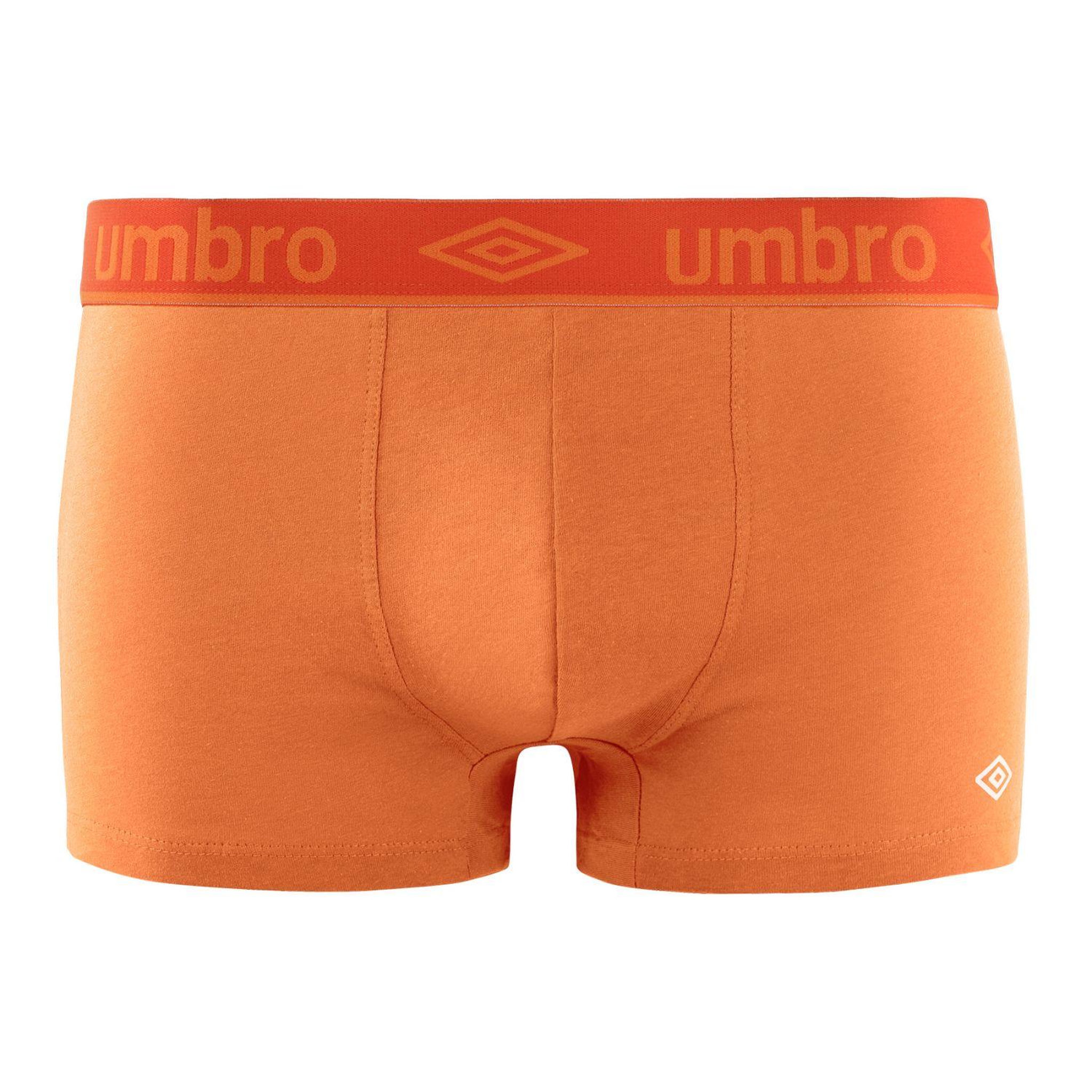 Voir la diapositive 5 : UMBRO Lot de 4 boxers homme en coton Colors