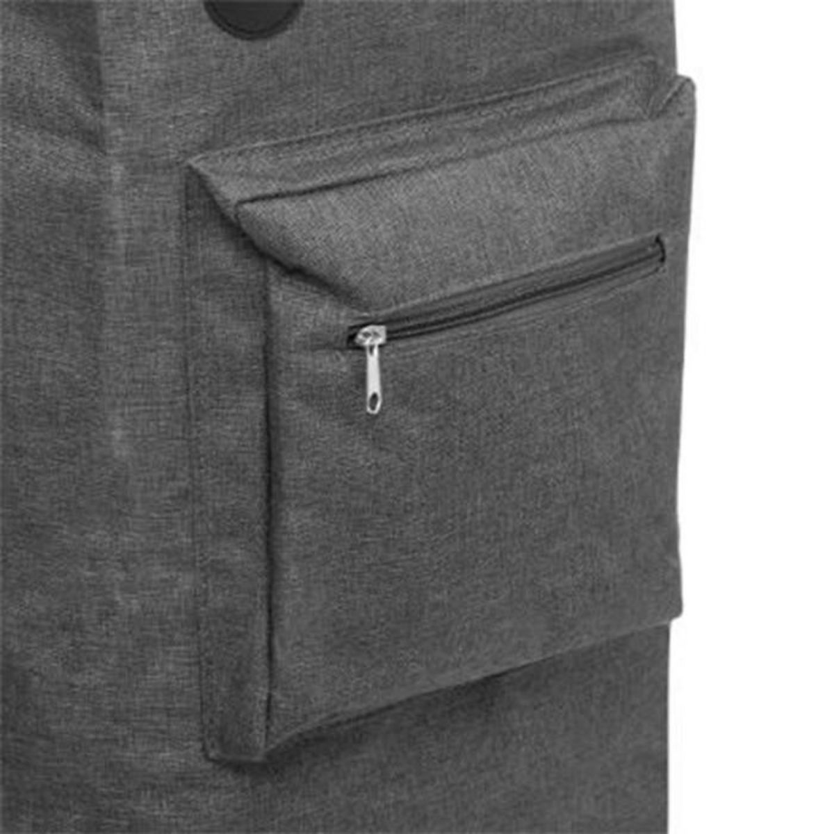 FIVE Chariot de Marché 30L  Roulant  34cm Gris