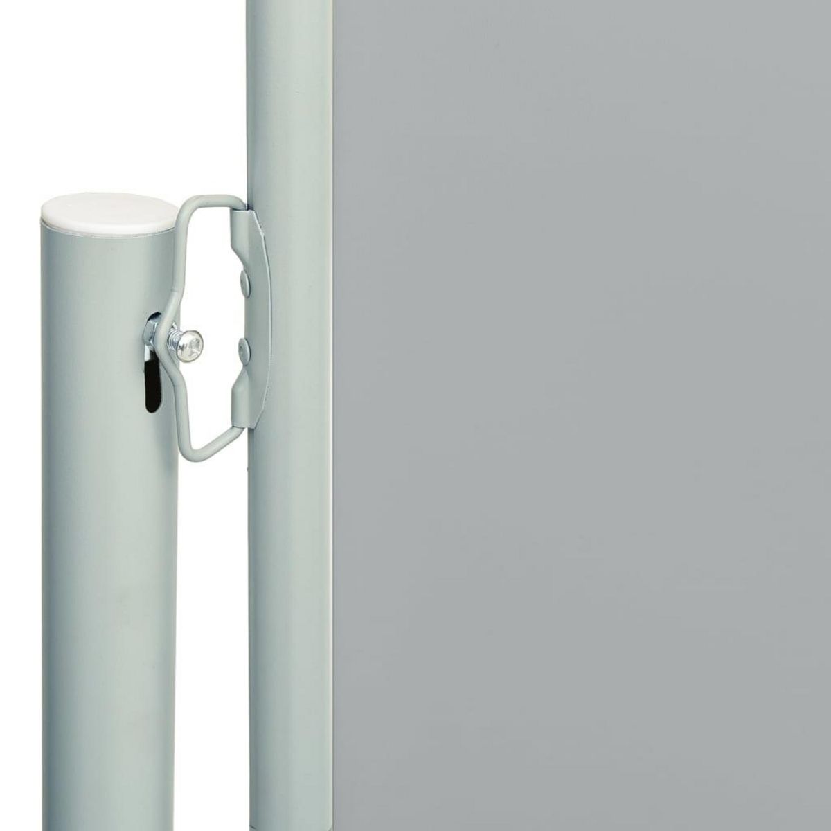 VIDAXL Auvent lateral retractable de patio 200x600 cm Gris