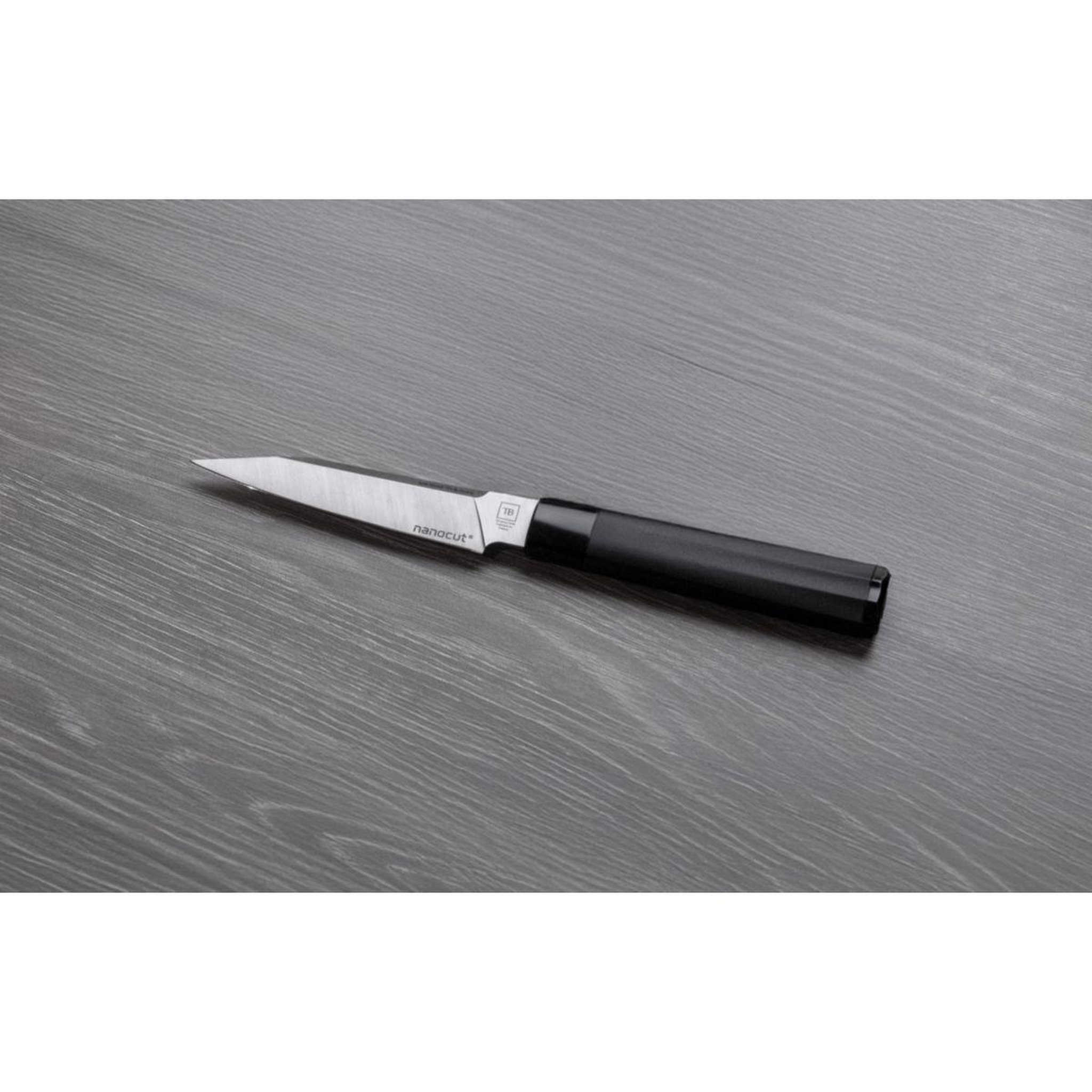 Voir la diapositive 3 : Tarrerias bonjean Couteau d'office Japonais Equilibre Nanocut