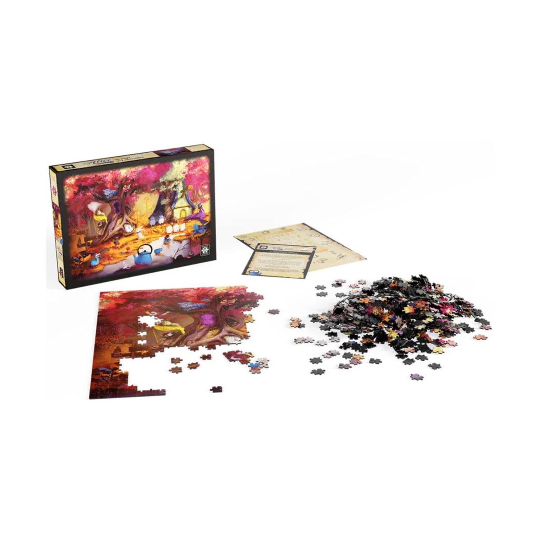 Voir la diapositive 2 : Gigamic Arcana puzzle : alice au pays des merveilles