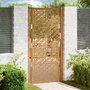Voir la diapositive 1 : VIDAXL Porte de jardin acier resistant aux intemperies design croise