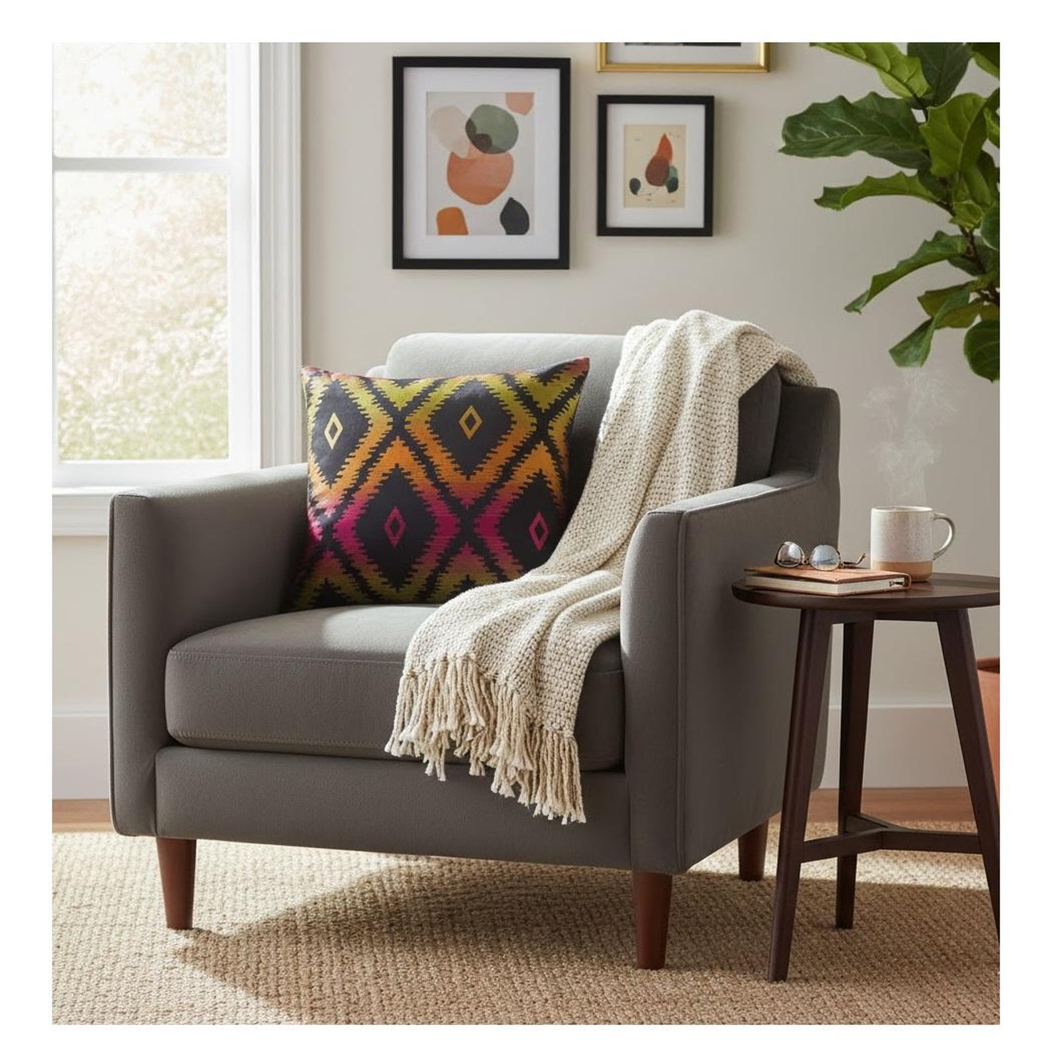 Voir la diapositive 2 : Eden Housse de coussin traominas design et moderne