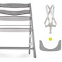 Voir la diapositive 2 : HAUCK Chaise haute Alpha + B gris 