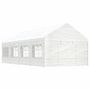Voir la diapositive 1 : VIDAXL Belvedere avec toit blanc 8,92x4,08x3,22 m polyethylene